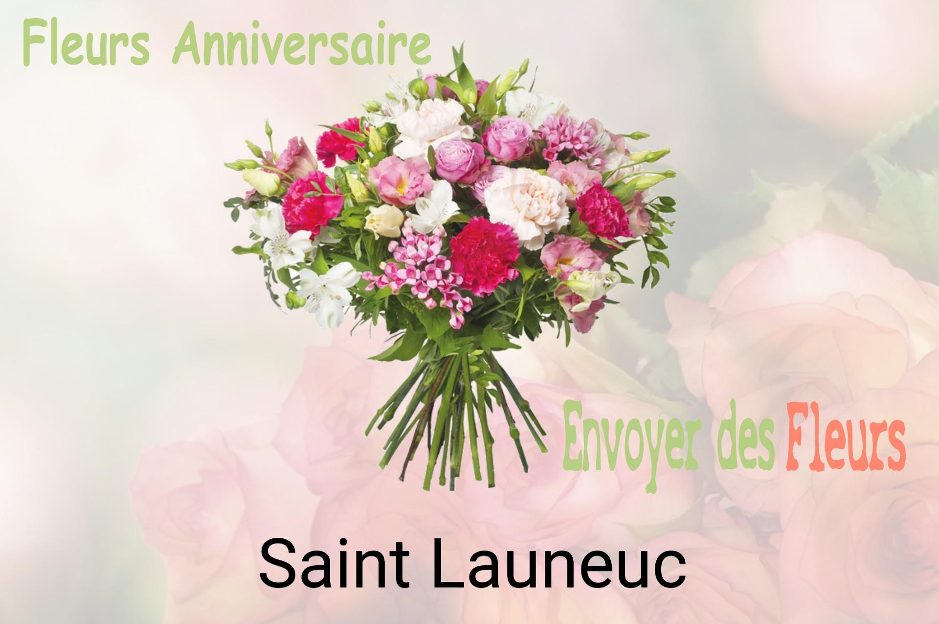 Bouquet de fleurs d’anniversaire livré à Saint-Launeuc