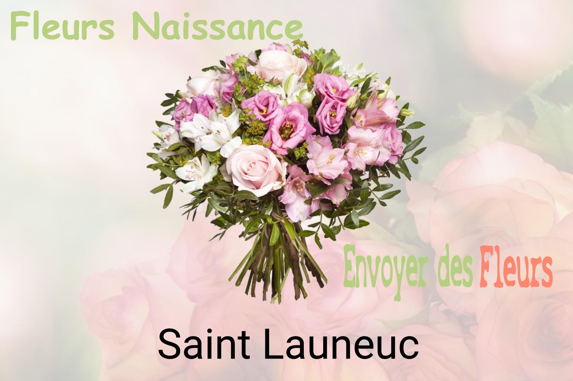 Bouquet de fleurs de naissance livré à Saint-Launeuc
